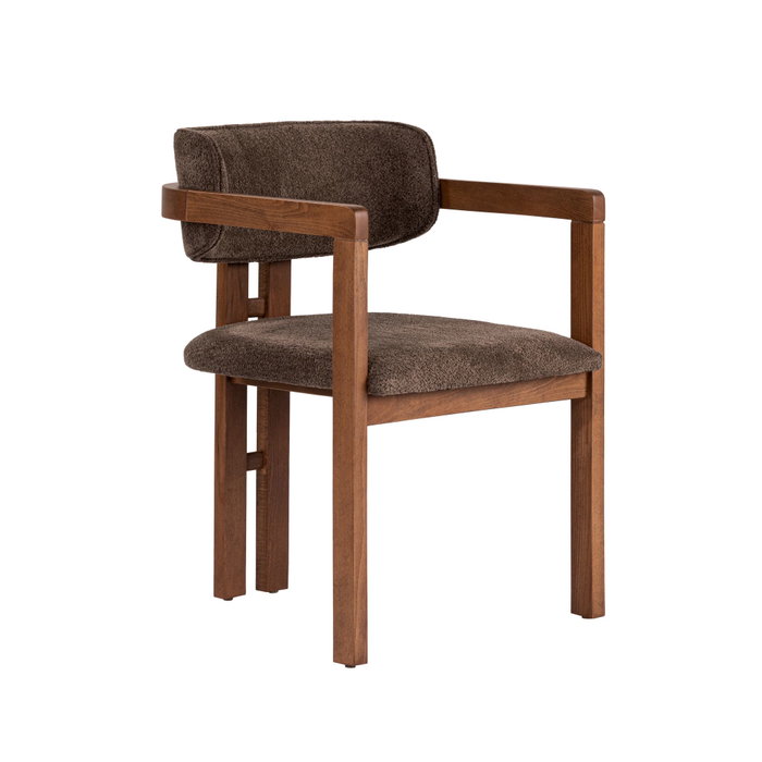 Nordure Silla Toscana Marrón y Nogal